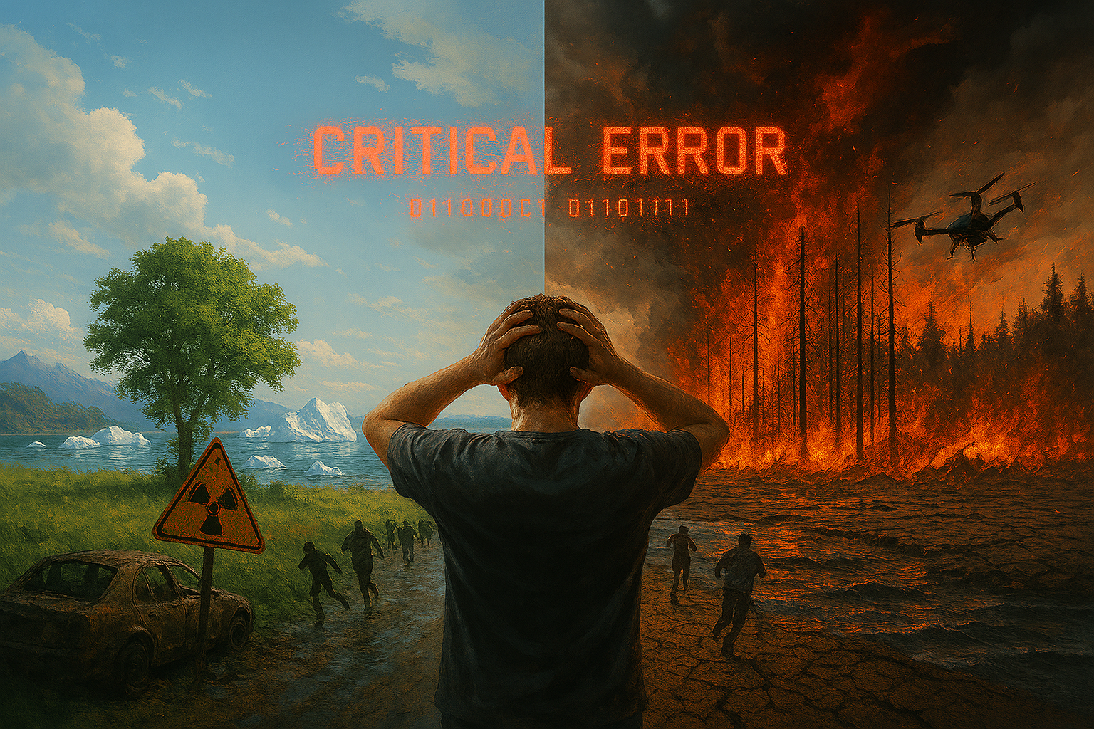 A time-split landsca